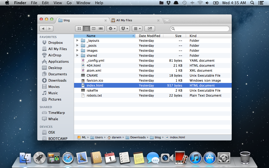 File Browser For Mac Os X